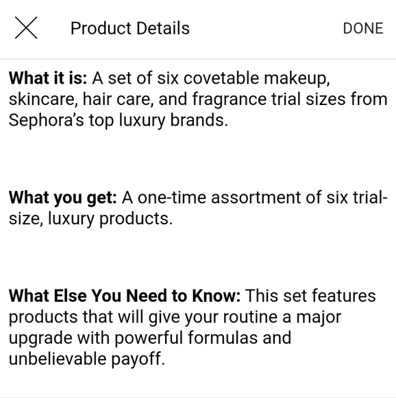 Sephora Favorites LUXE - Coveted Limited Edition Collection - Picture 3 of 16